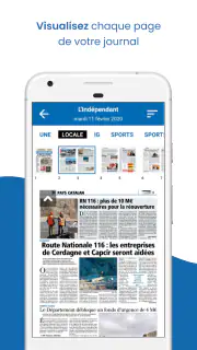 L'independant, Le Journal screenshot 4
