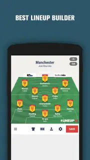 LINEUP11: Football Lineup screenshot 2