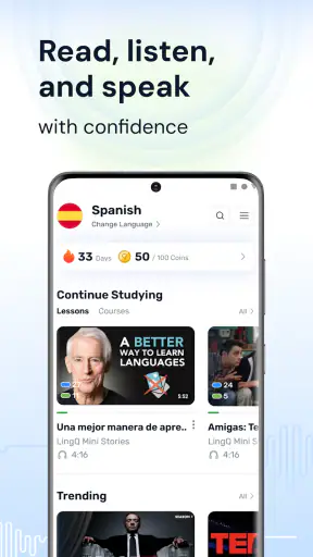 LingQ - Apprendre des Langues screenshot