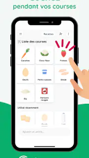 Liste de courses partagée screenshot 5