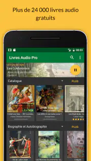 Livres Audio screenshot 1