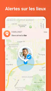 Localisateur de famille Familo screenshot 3