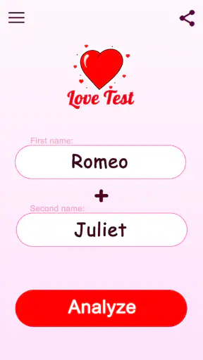 Love Tester - Test d'Amour screenshot