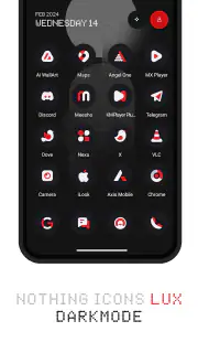 LuX : Nothing Icon Pack screenshot 2