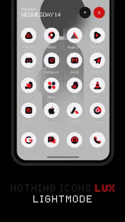 LuX : Nothing Icon Pack screenshot 3