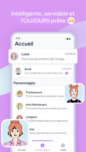 Luzia : Votre Assistant IA screenshot