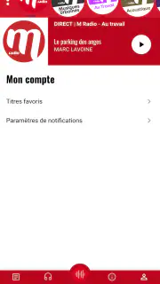 M Radio chansons francaises screenshot 3