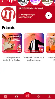 M Radio chansons francaises screenshot 4
