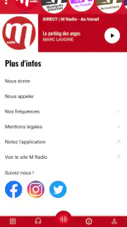 M Radio chansons francaises screenshot 5