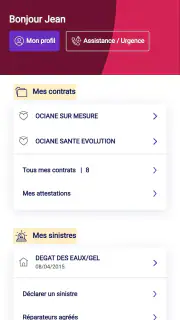 Ma Matmut screenshot 2