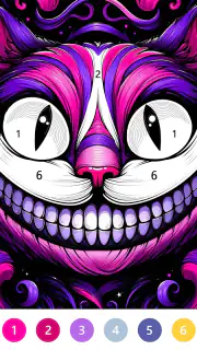 Macabre Color Paint By Number screenshot 4