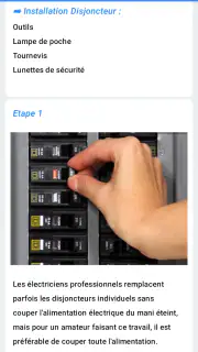 Manuel de l'électricien screenshot 5