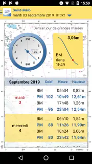 marée.info Essentiel screenshot 3