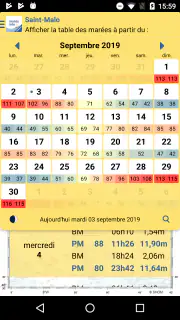 marée.info Essentiel screenshot 7