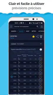 Marées gratuites & horaires screenshot 2