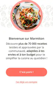 Marmiton, recettes de cuisine screenshot 1