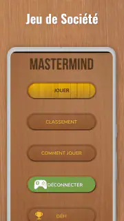 Mastermind Jeu de Société screenshot 1