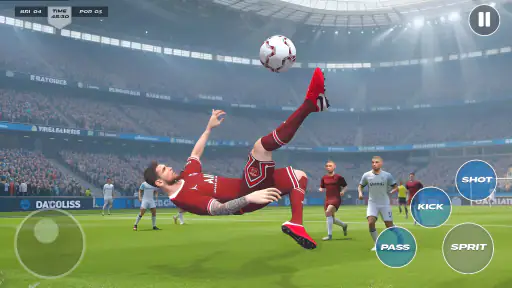 Match de football sur penalty screenshot 1