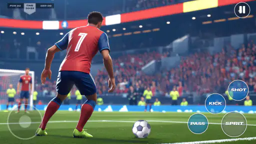 Match de football sur penalty screenshot 6