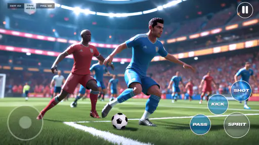 Match de football sur penalty screenshot 7
