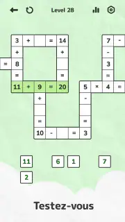 Math Crossword — Jeux de Maths screenshot 2