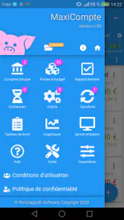 MaxiCompte : Gérer mon budget screenshot 1
