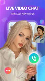 Meego - Appel vidéo, Live Chat screenshot 1