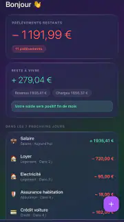 Mensualo screenshot 1
