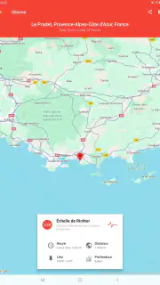 Mes Alertes de Séismes screenshot 5