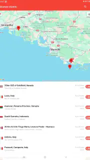 Mes Alertes de Séismes screenshot 6
