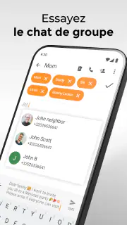 Messagerie SMS simple screenshot 3