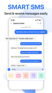 Messages: SMS, Messenger Home screenshot 2