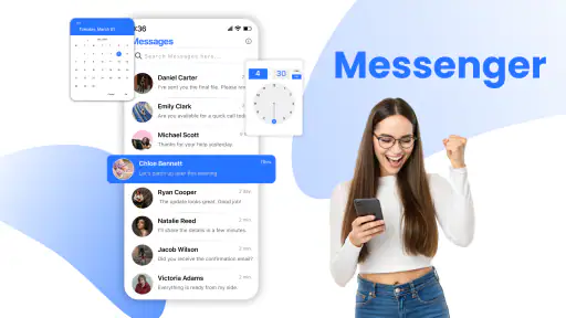 Messages: SMS, Messenger Home screenshot 7