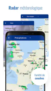 Météo et horloge transparent screenshot 5