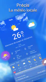 Météo locale：Prévisions météo screenshot 1