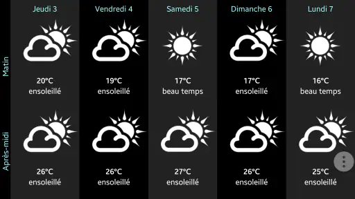 Météo pour la France screenshot 8