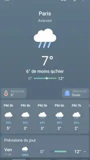 Météo, Prévisions: Weather Sky screenshot 2