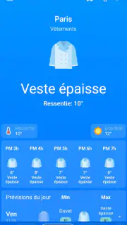 Météo, Prévisions: Weather Sky screenshot 3