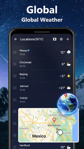 Météo - Radar et widgets screenshot