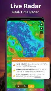 Météo - Radar et widgets screenshot 8