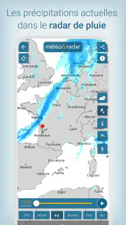 Météo & Radar - pluie et orage screenshot 3