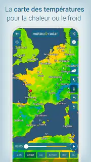 Météo & Radar - pluie et orage screenshot 4