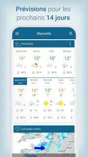 Météo & Radar - pluie et orage screenshot 6