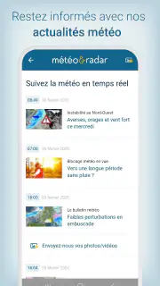 Météo & Radar - pluie et orage screenshot 8