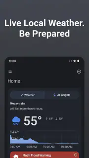 Météo & Radar RainViewer screenshot 2
