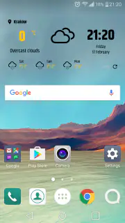 Météo simple et widget horloge screenshot 6