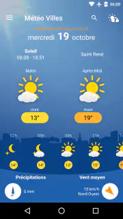 Météo Villes screenshot 1