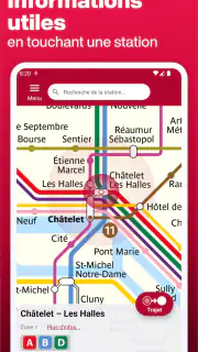 Métro de Paris et Itinéraires screenshot 4