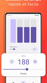 Métronome Facile screenshot 2