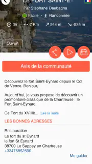Mhikes, votre GPS de randonnée screenshot 4